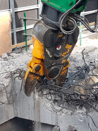 INDECO IMP15CC - гидравлические ножницы для сноса и демонтажа